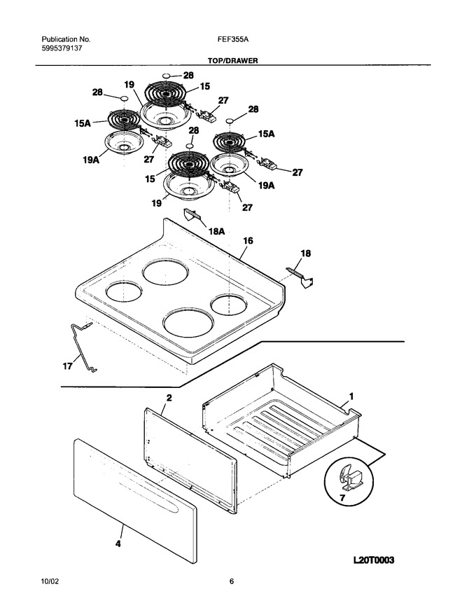 Diagram for FEF355ASE