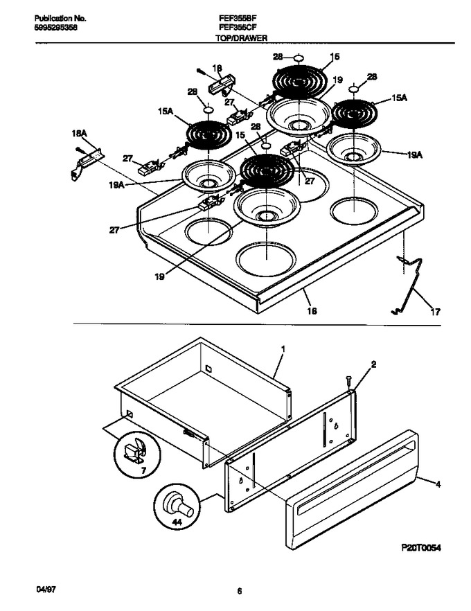 Diagram for FEF355CFSA