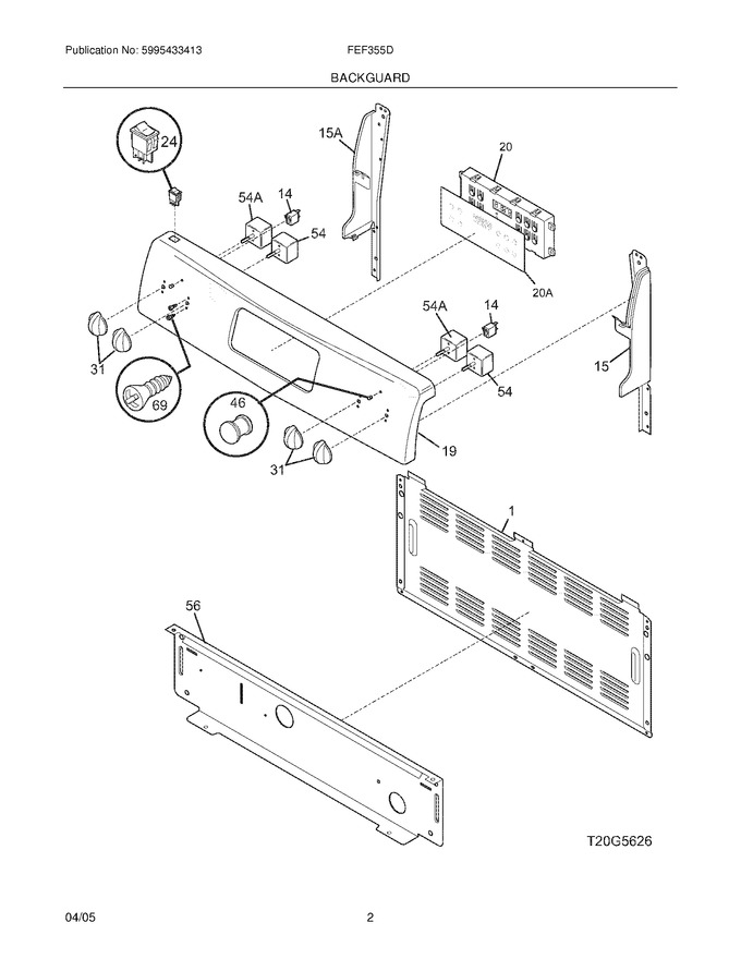 Diagram for FEF355DSD