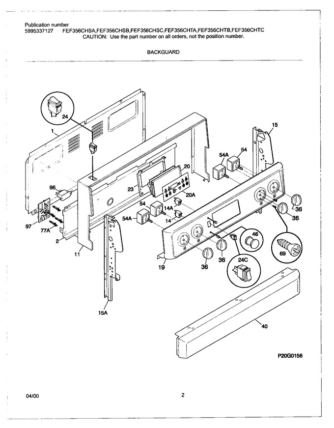 Diagram for FEF356CHSB