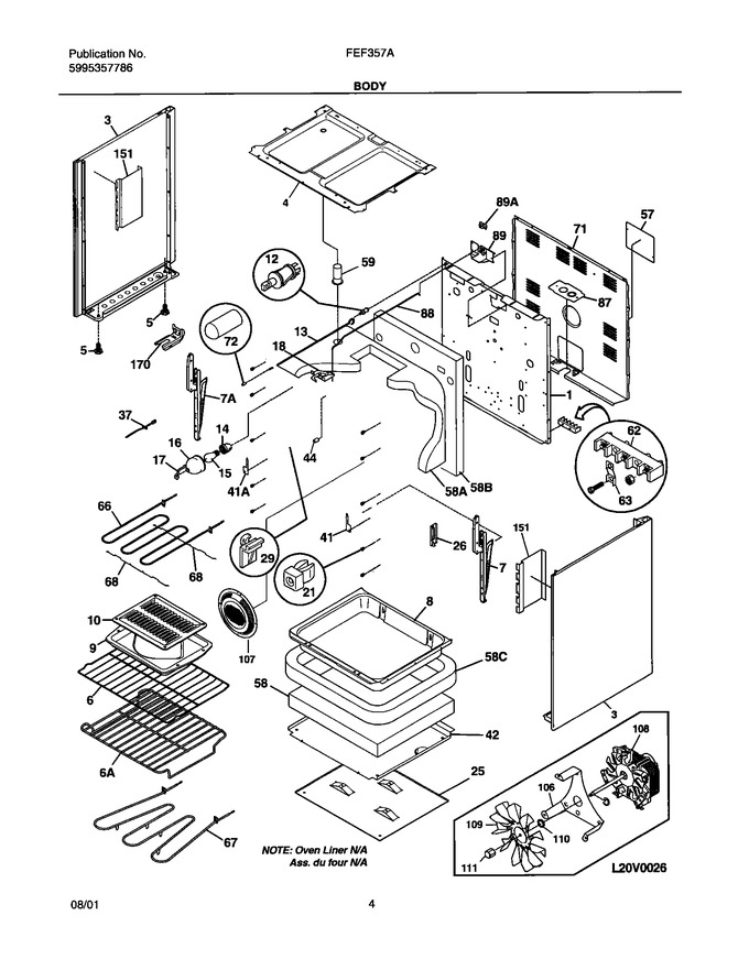 Diagram for FEF357AQB