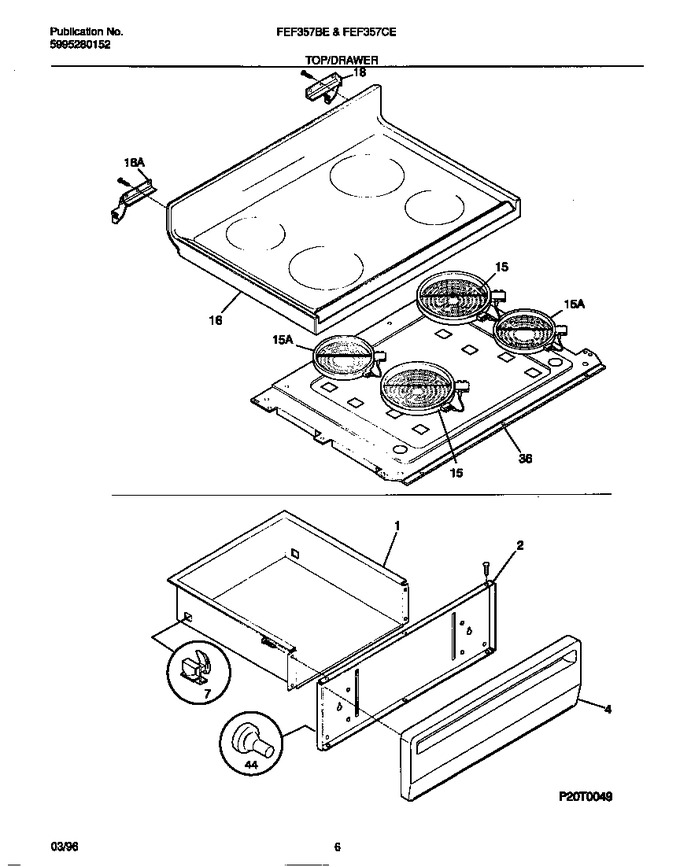 Diagram for FEF357BEWA