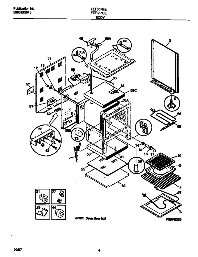 Diagram for FEF357BEWD