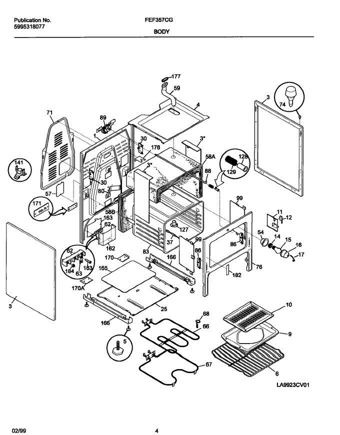 Diagram for FEF357CGBA