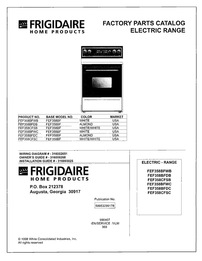 Diagram for FEF358CFSB