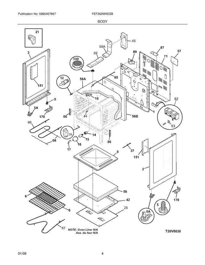 Diagram for FEF362MXESB