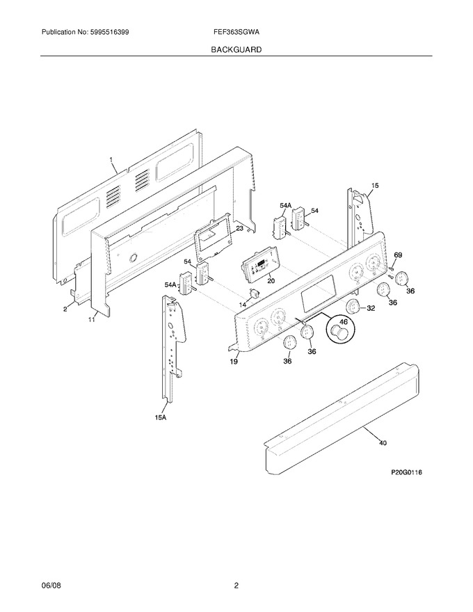 Diagram for FEF363SGWA