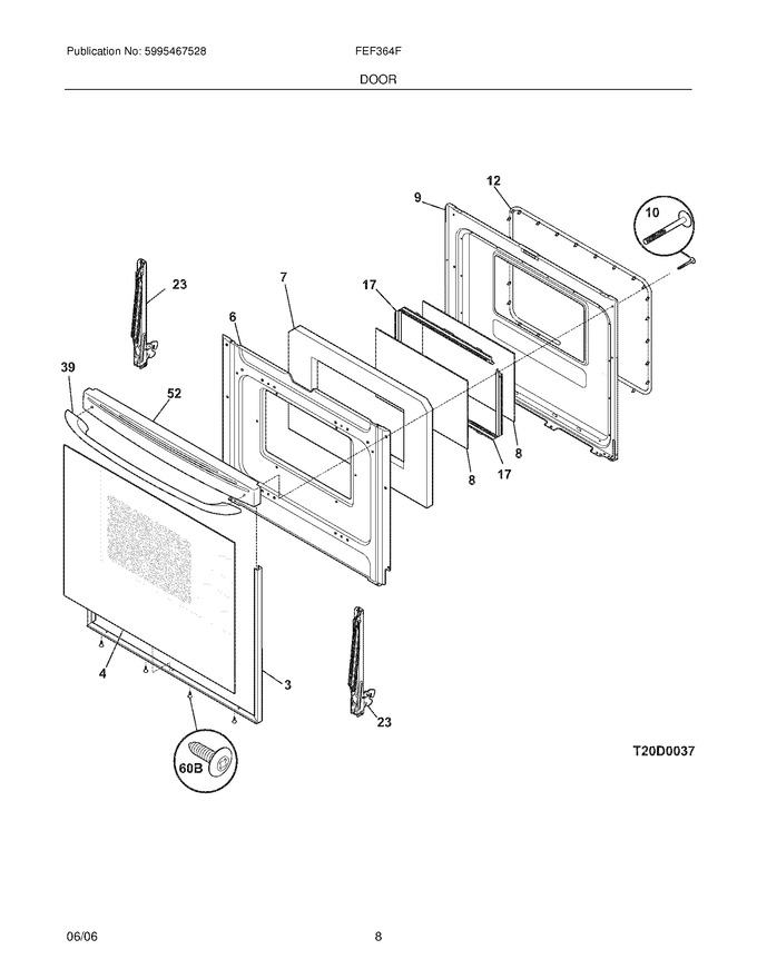 Diagram for FEF364FWB