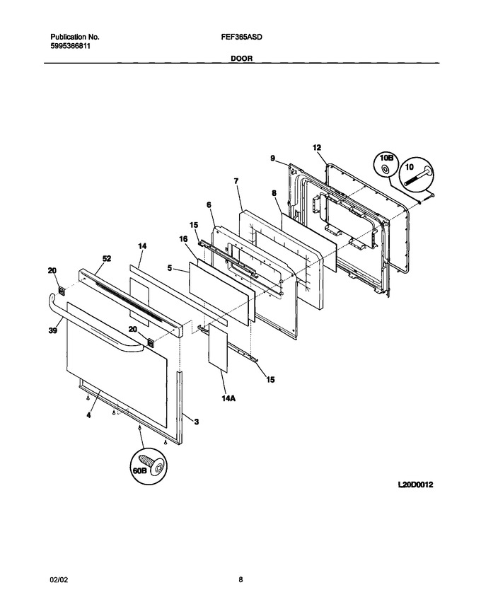 Diagram for FEF365ASD