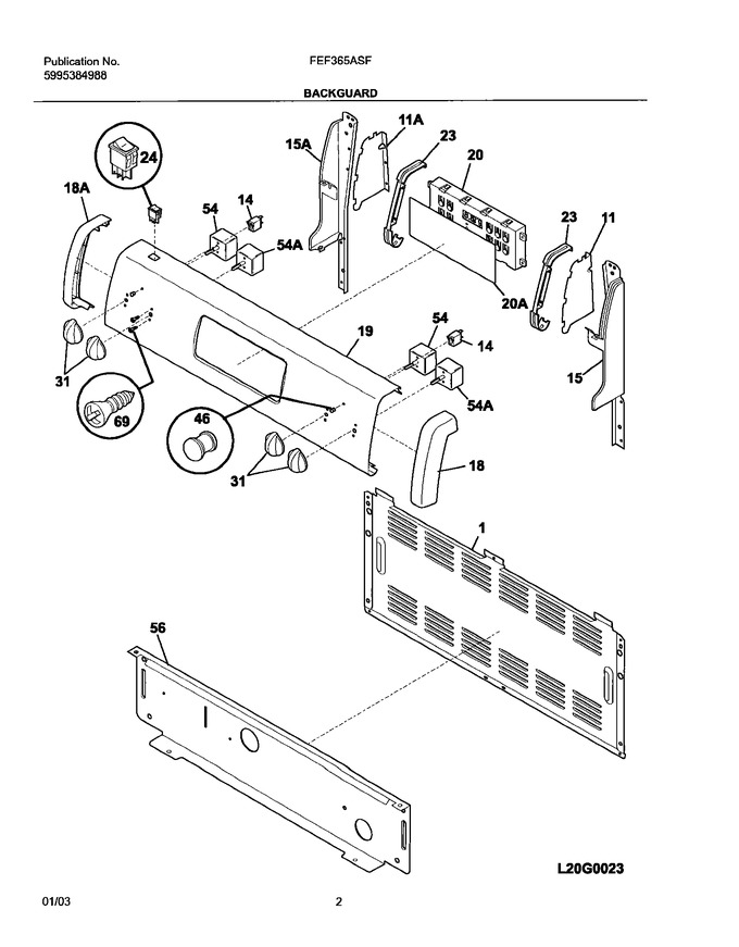 Diagram for FEF365ASF