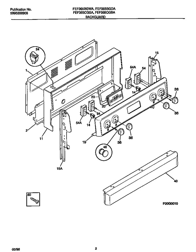 Diagram for FEF365BGDA