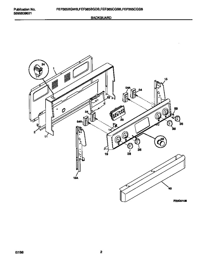 Diagram for FEF365BGWB