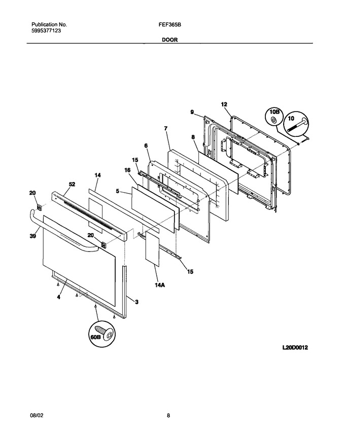 Diagram for FEF365BWA