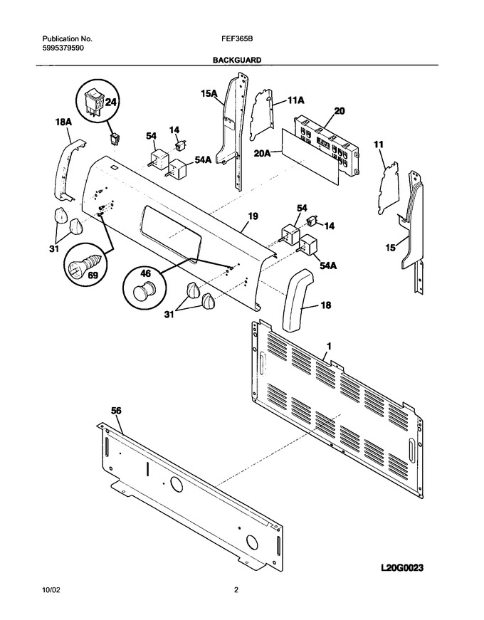 Diagram for FEF365BWB