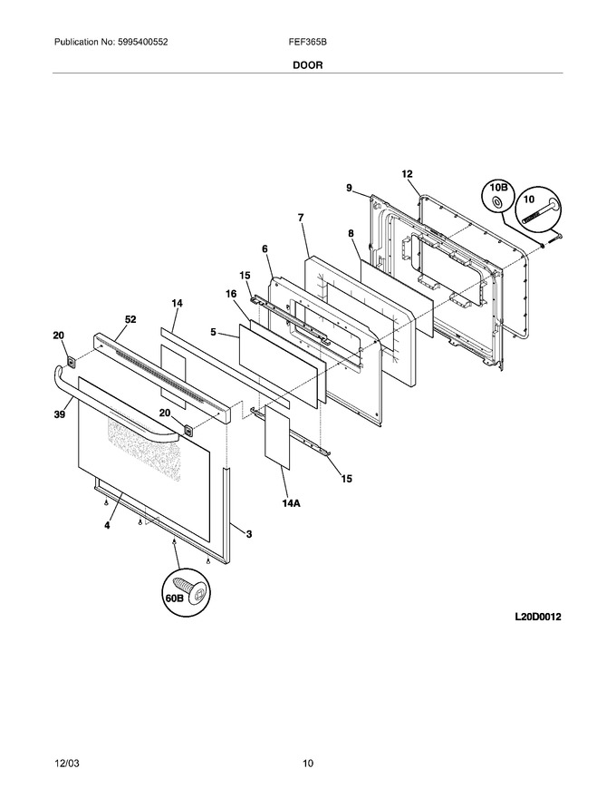 Diagram for FEF365BUE