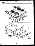 Diagram for 04 - Cooktop And Drawer Parts