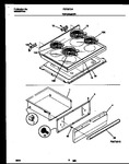 Diagram for 05 - Cooktop And Drawer Parts