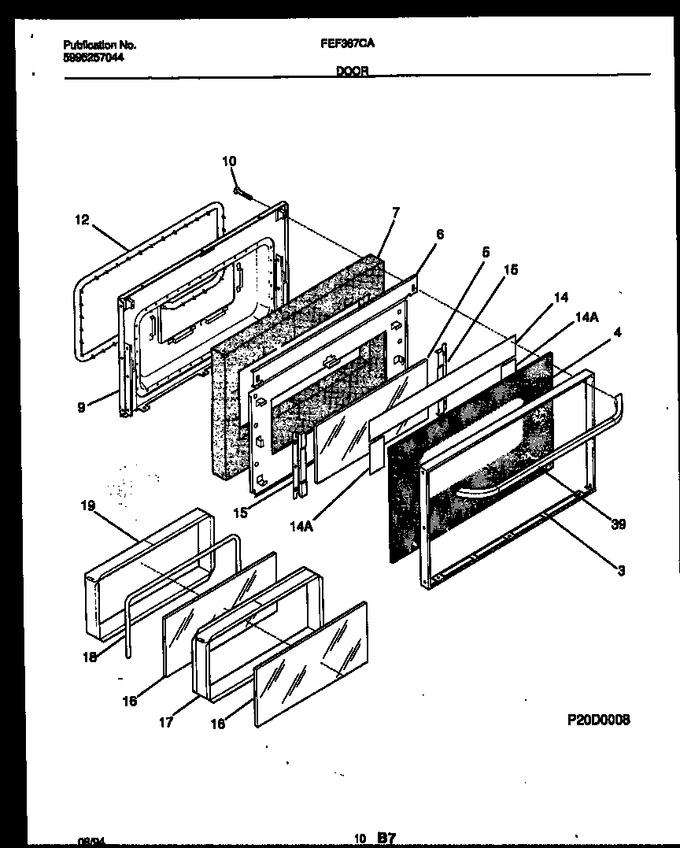 Diagram for FEF367CASB