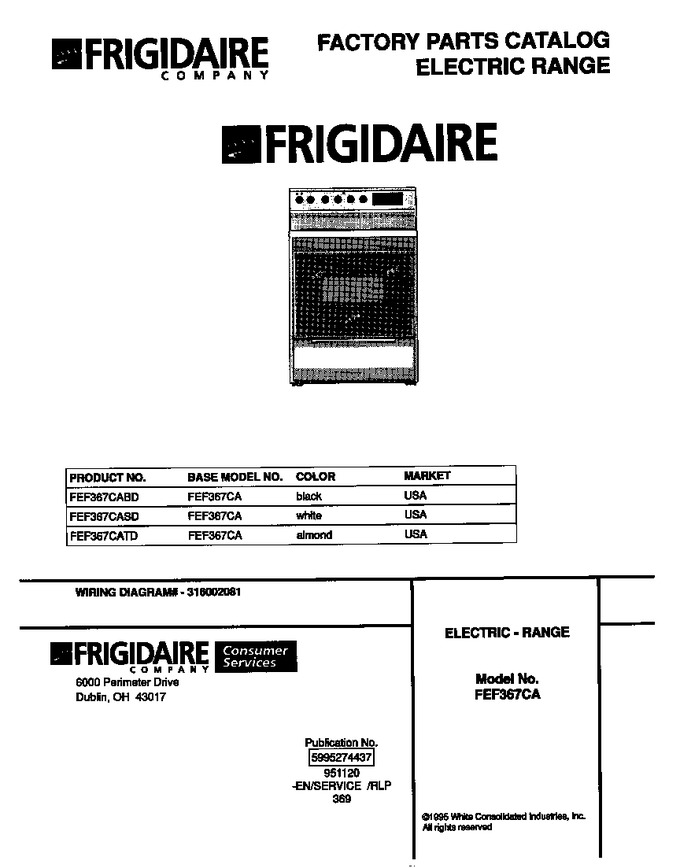 Diagram for FEF367CASD