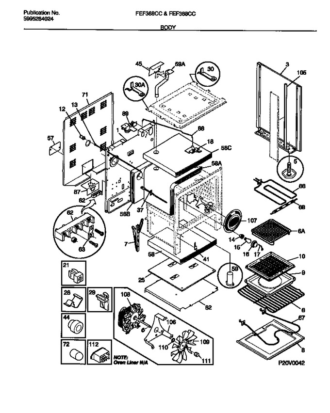 Diagram for FEF368CCSA