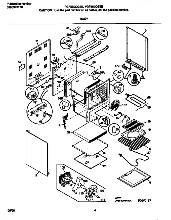 Diagram for FEF369CGTB