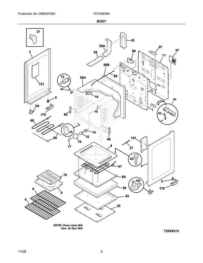 Diagram for FEF369HBA