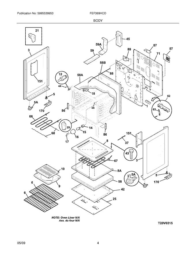 Diagram for FEF369HCD