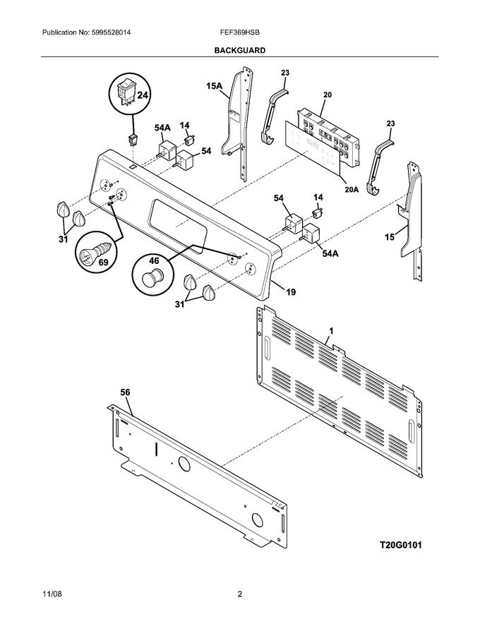 Diagram for FEF369HSB