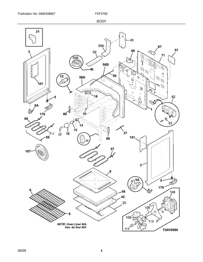 Diagram for FEF375EQA