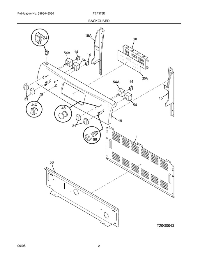 Diagram for FEF375EQB