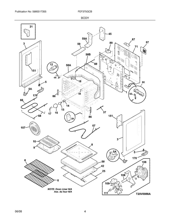 Diagram for FEF375GCB