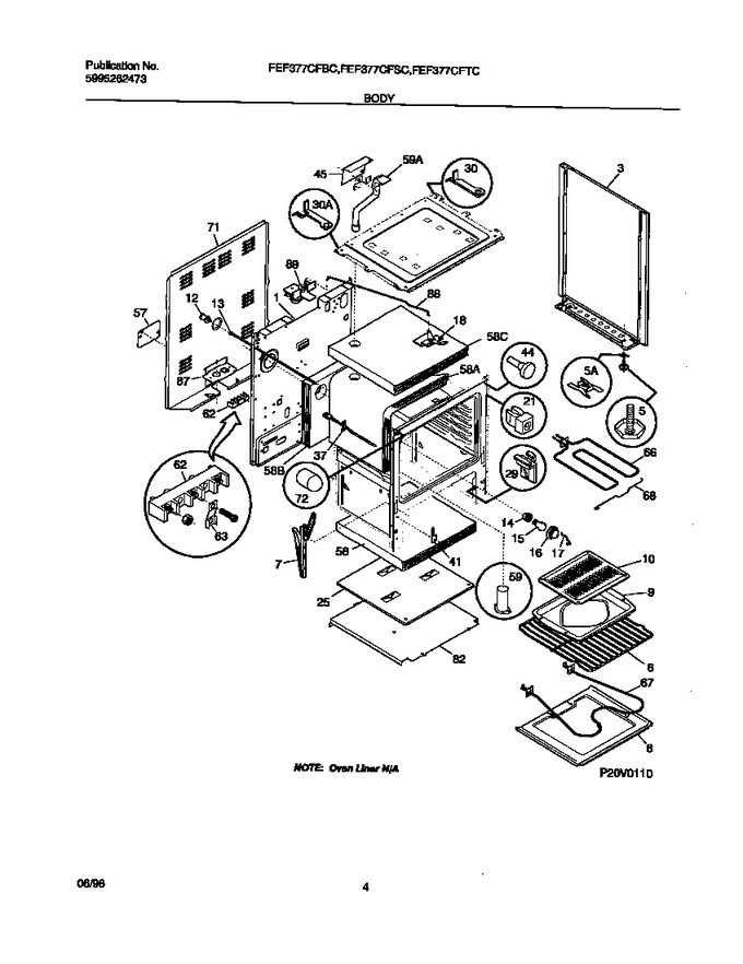 Diagram for FEF377CFSC