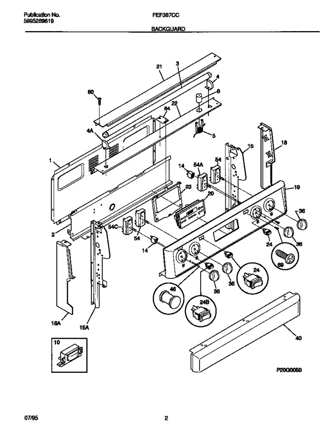 Diagram for FEF387CCSB