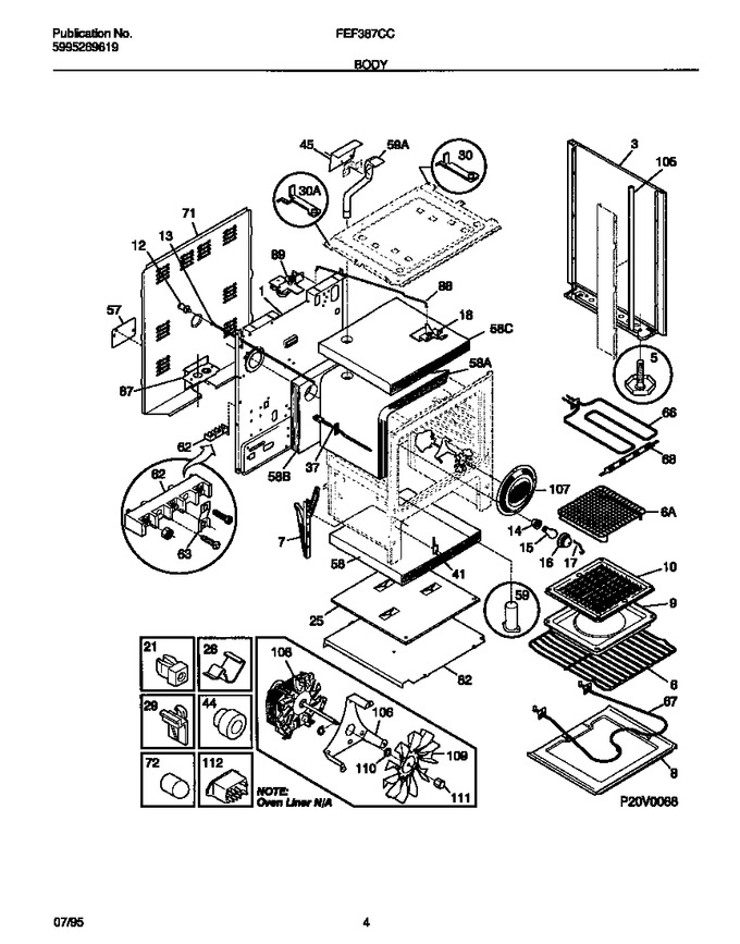 Diagram for FEF387CCSB