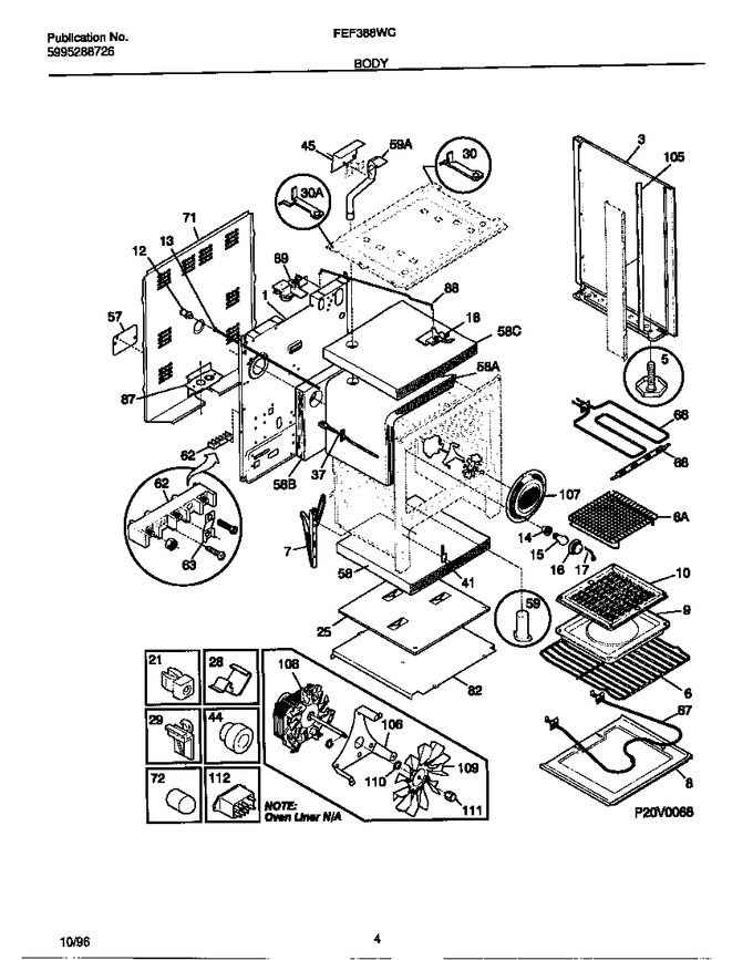 Diagram for FEF388WCCF