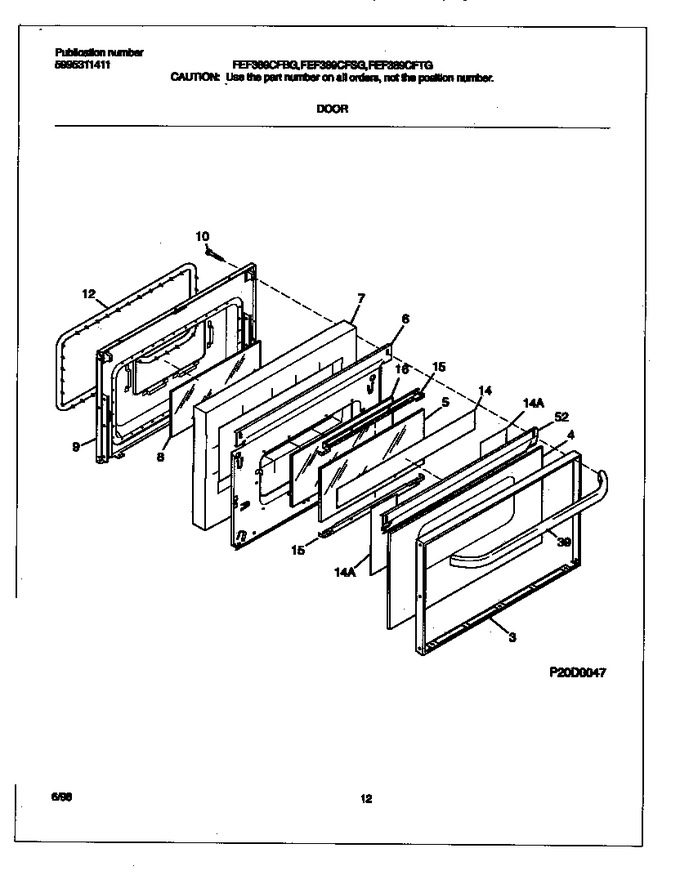 Diagram for FEF389CFSG