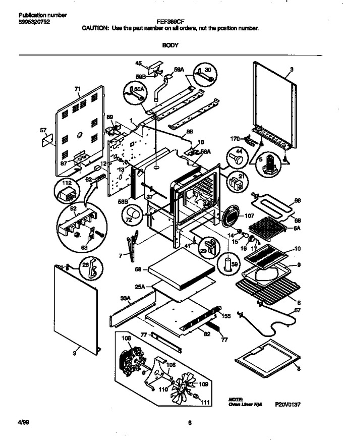 Diagram for FEF389CFSK