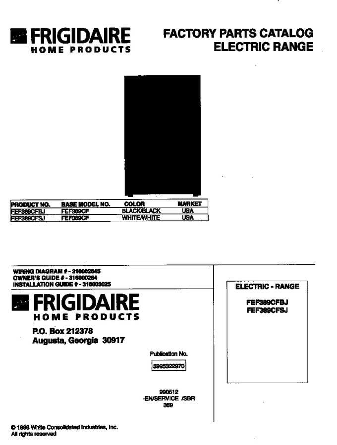 Diagram for FEF389CFSJ