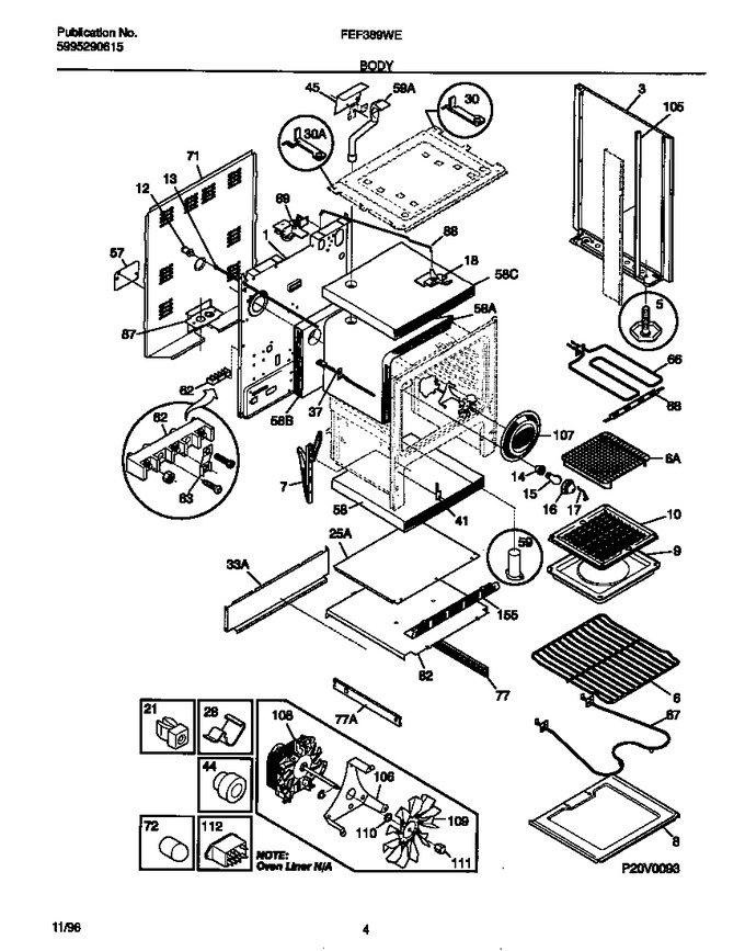 Diagram for FEF389WECA