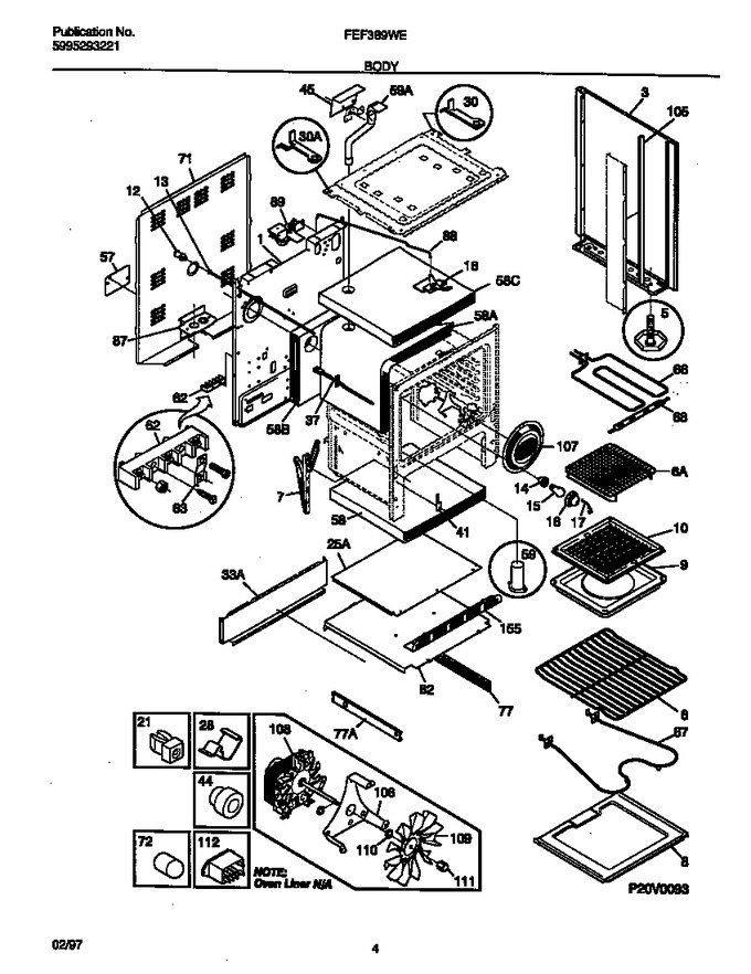 Diagram for FEF389WECD