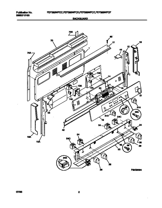 Diagram for FEF389WFCD