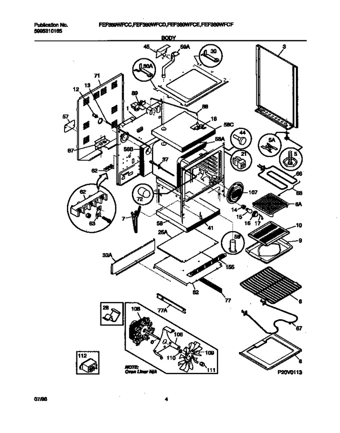 Diagram for FEF389WFCC