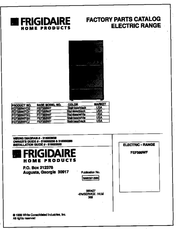 Diagram for FEF389WFCJ