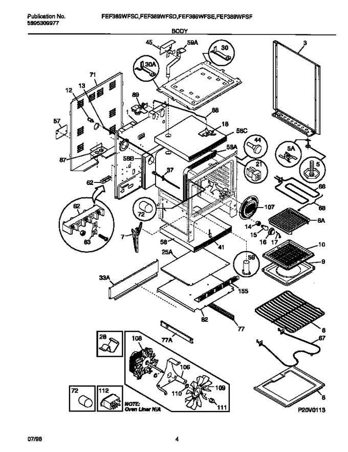 Diagram for FEF389WFSC