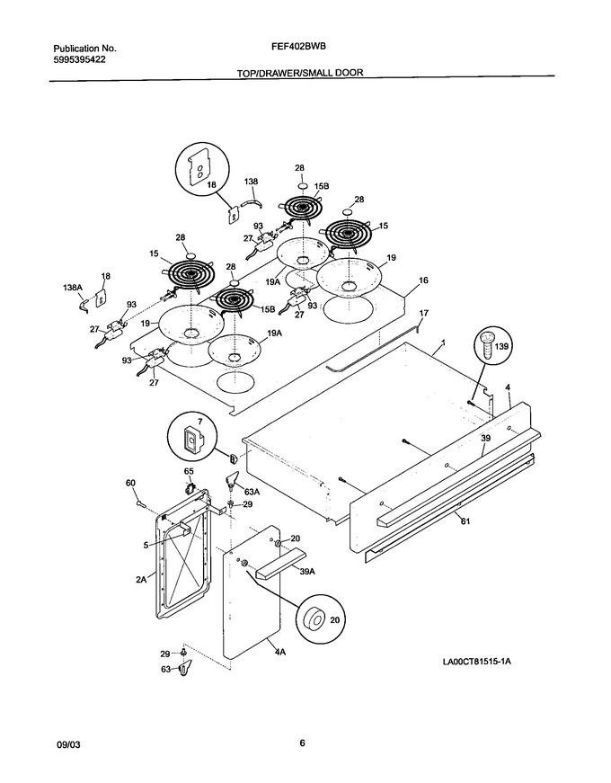 Diagram for FEF402BWB