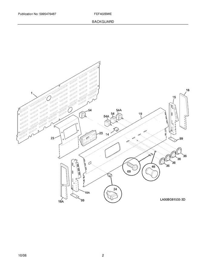 Diagram for FEF402BWE