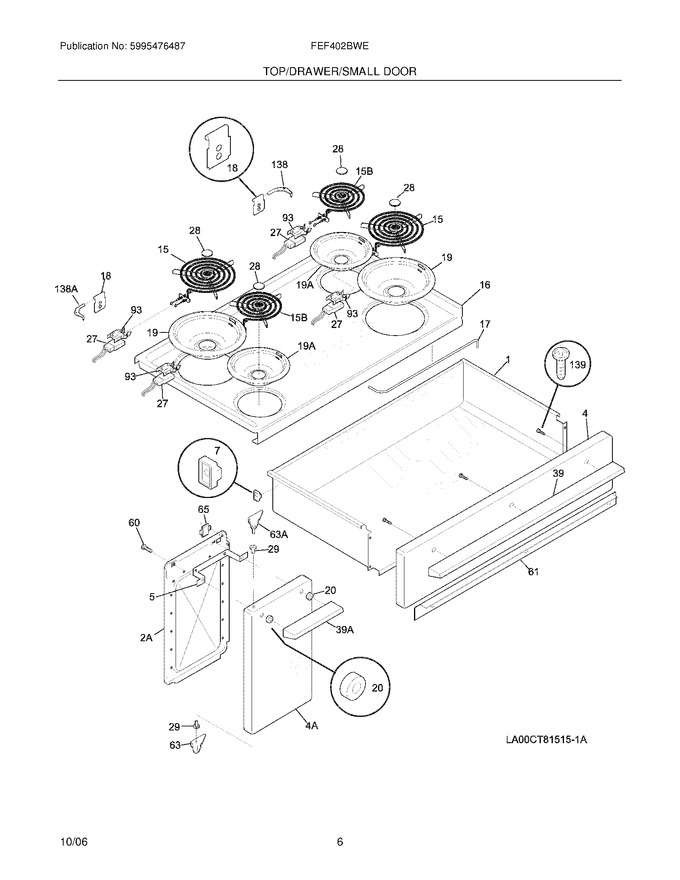 Diagram for FEF402BWE