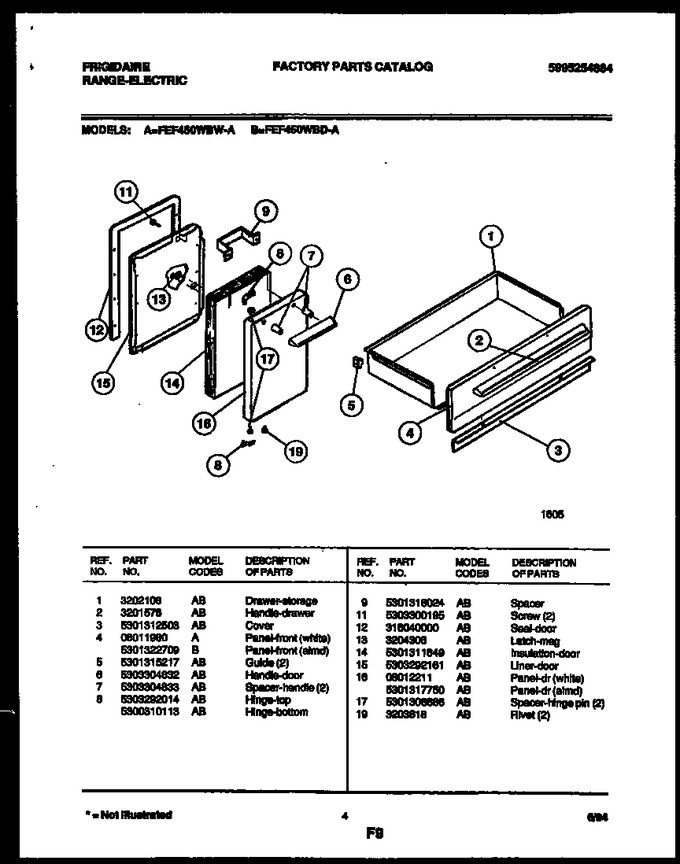 Diagram for FEF450WBWA