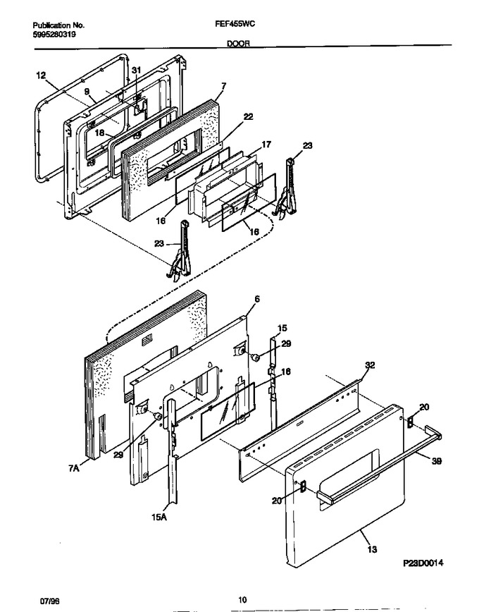 Diagram for FEF455WCBA