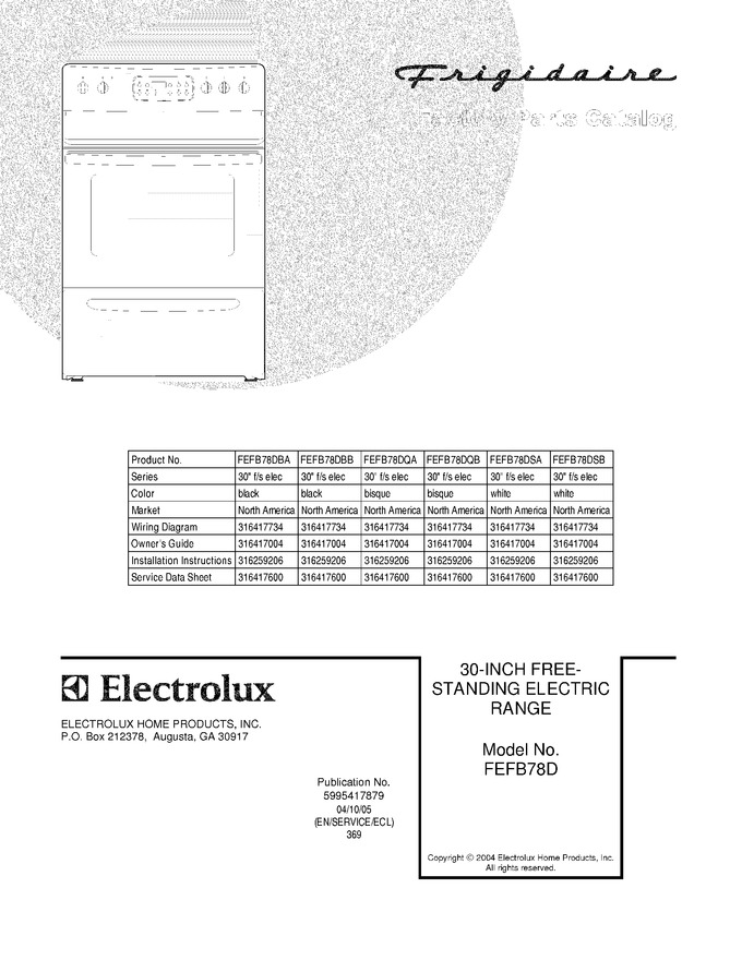 Diagram for FEFB78DQB